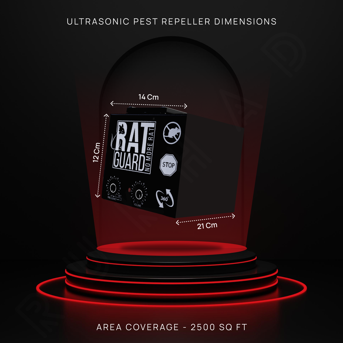 Rat Repellent Ultrasound Pest Control Device (covered area 2500 To 3000SQ)
